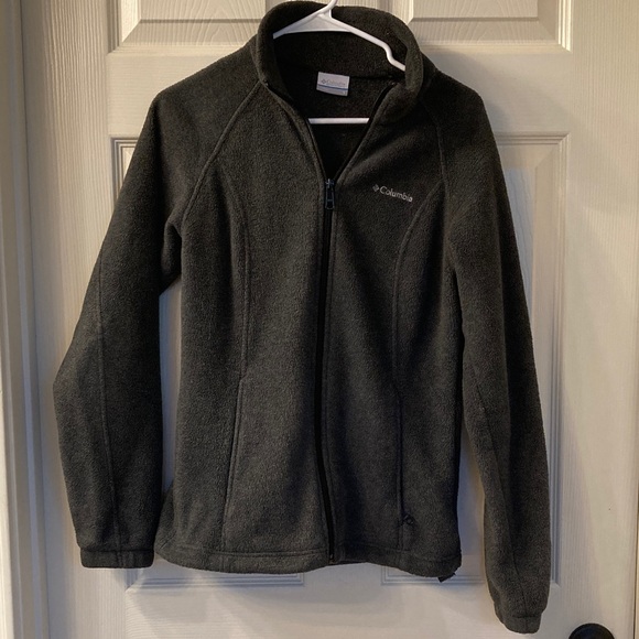 Columbia Women's Gray Fleece Jacket - Picture 1 of 4
